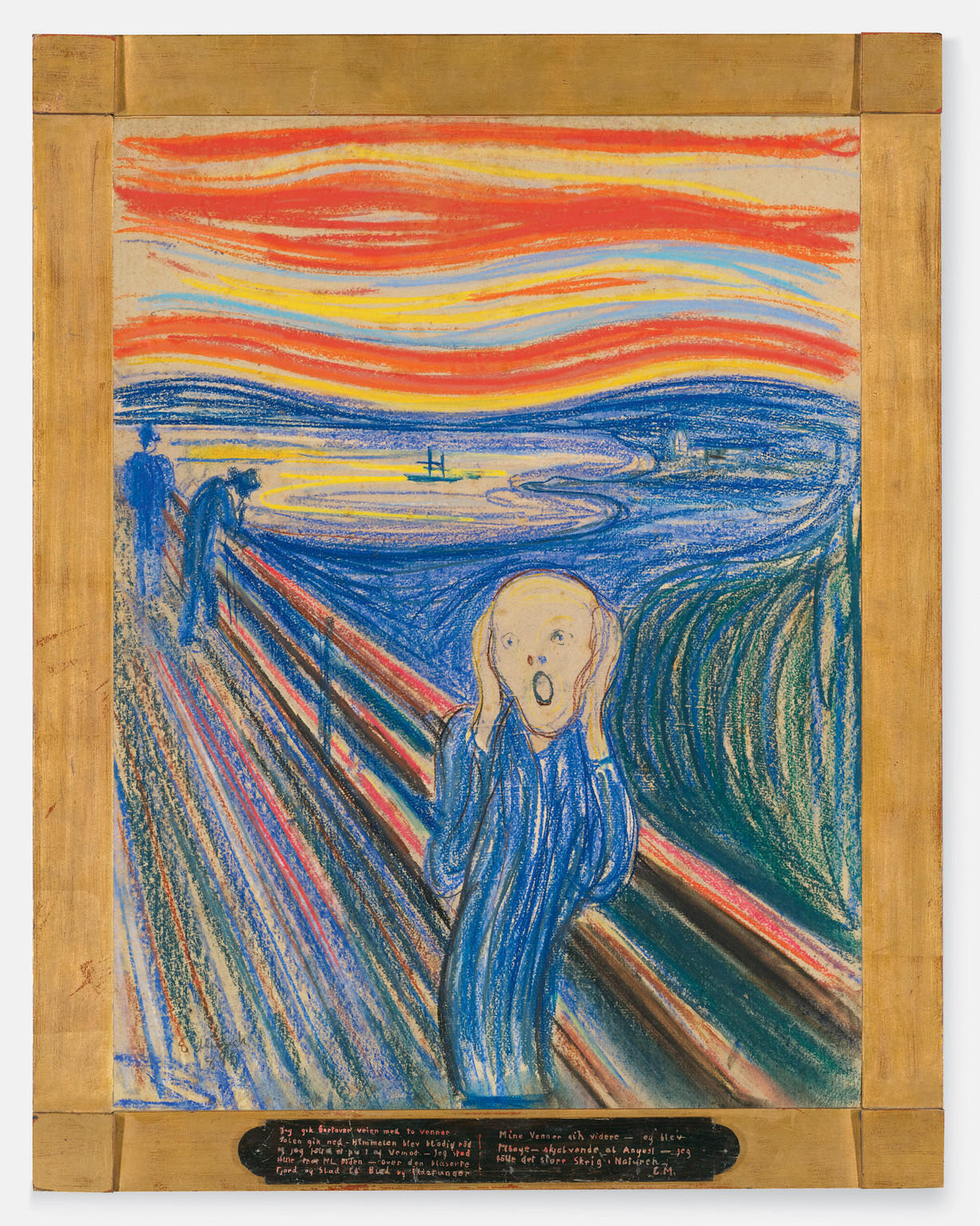 Edvard Munch. The Scream. Pastel on board. 1895. © 2012 The Munch Museum/The Munch-Ellingsen Group/Artists Rights Society (ARS), New York