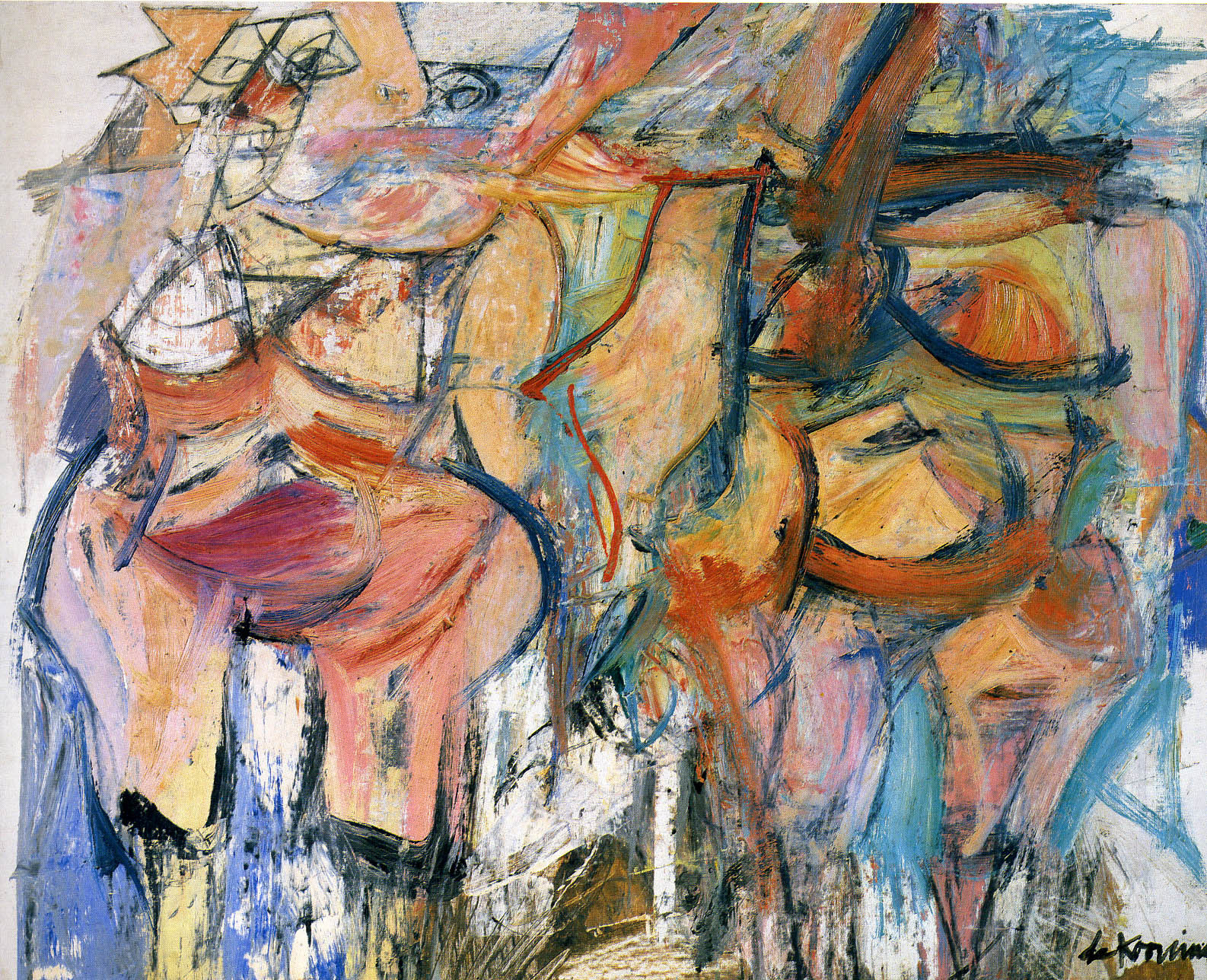 Willem de Kooning. Two Women. 1954-55 | MoMA