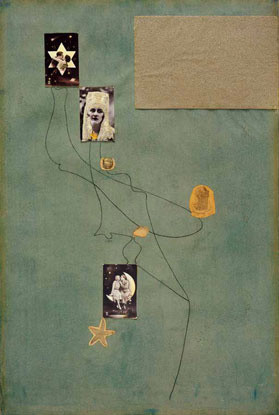 Joan Miró
Drawing-Collage
[Montroig], August 8, 1933