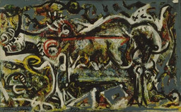 Jackson Pollock
The She-Wolf
1943