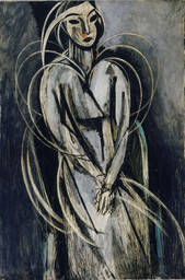Oil on canvas, 147.3 x 97.5 cm (58 x 38 3/8 in.)
 Philadelphia Museum of Art, The Louise and Walter Arensberg Collection, 1950.
  © 2010 Succession H. Matisse / Artists Rights Society (ARS), New York.