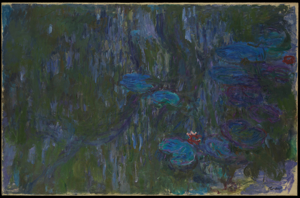 Claude Monet. Reflections of Weeping Willows. 1914-26
Private Collection