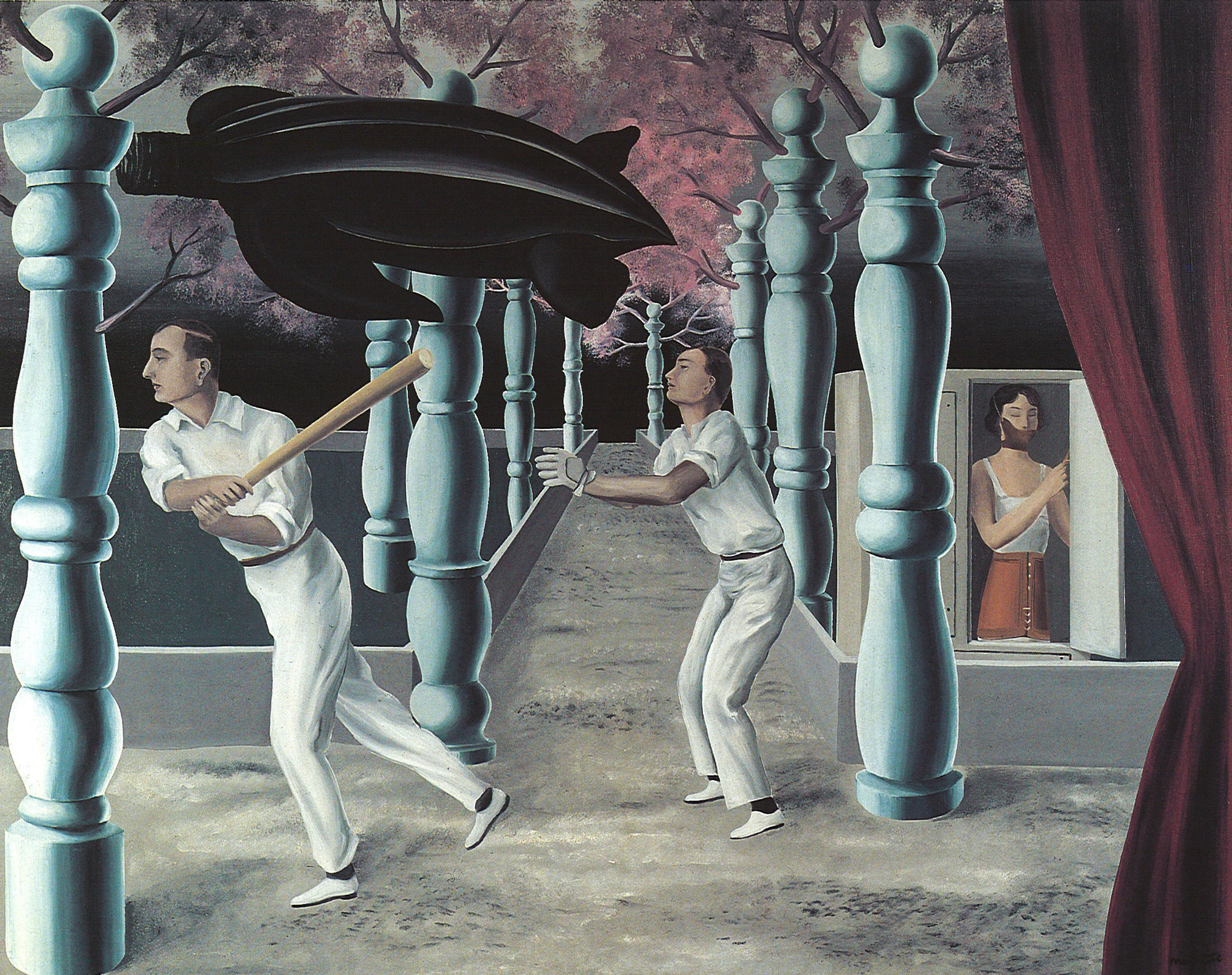 René Magritte. _Le Joueur secret (The Secret Player)._ Brussels, 1927