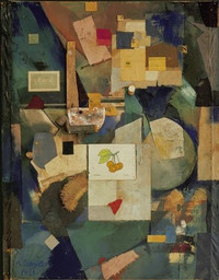 Kurt Schwitters
(German, 1887-1948)
Merz Pictures 32 A. The Cherry Picture
1921