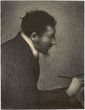 Georges Seurat. Aman-Jean. c. 1882–83