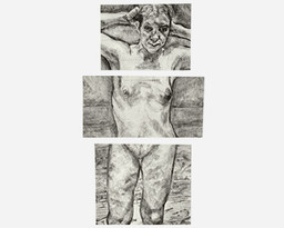 Lucian Freud
(British, born Germany 1922)
Head
Torso
Thighs
2001