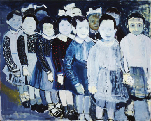 Marlene Dumas. The Turkish Schoolgirls. 1987