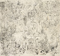 George Condo, Diaries of Milan, 1984. Oil on canvas, 6' 2" x 6' 8" (188 x 203.2 cm). Gift of Steven and Alexandra Cohen. © 2012 George Condo / Artists Rights Society (ARS), New York