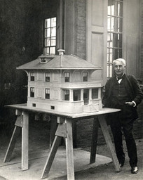 Thomas Alva Edison. Single Pour Concrete System. 1906–19 (realized); 1908 (model).