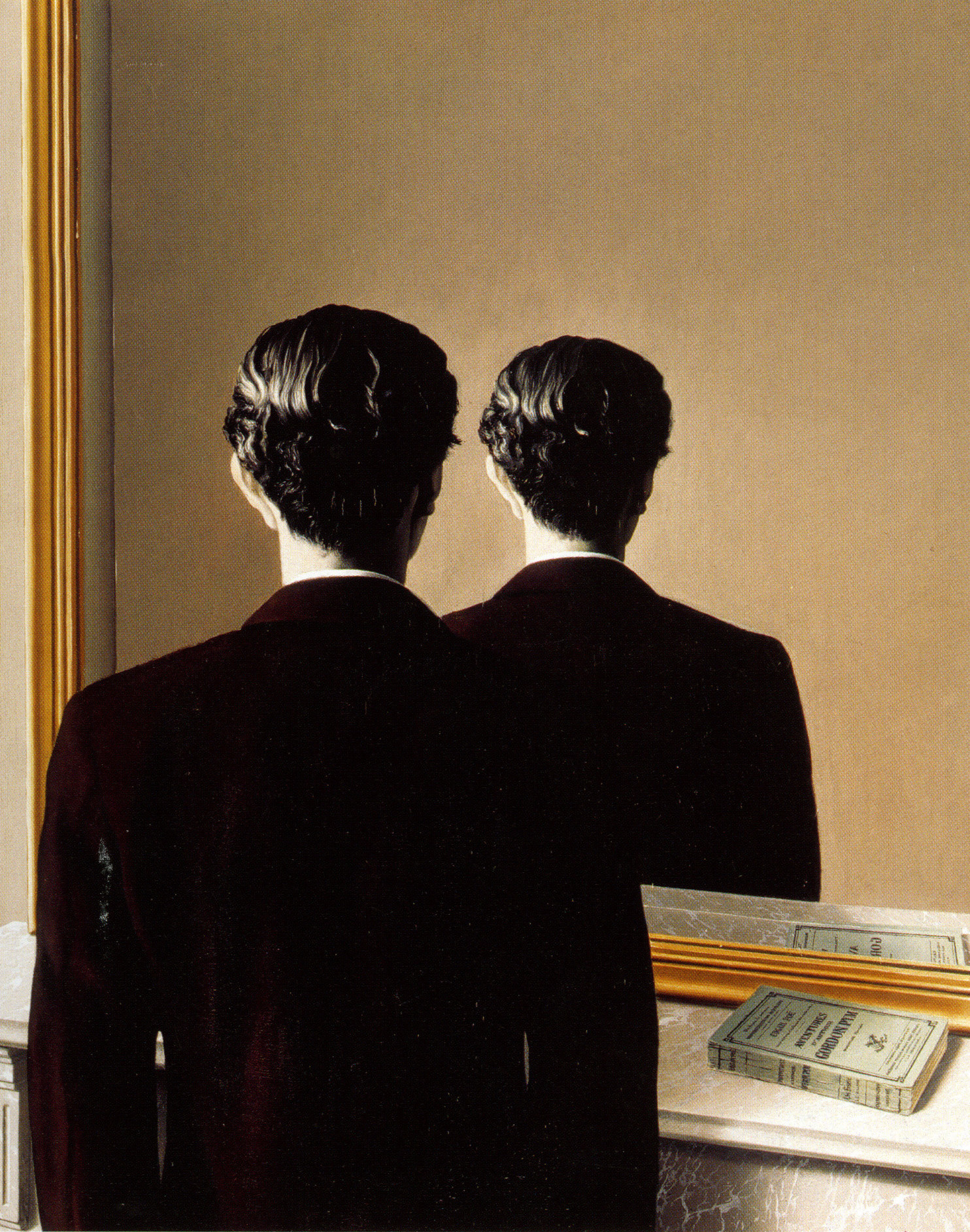 René Magritte. _La Reproduction interdite (Not to Be Reproduced)._ Brussels, 1937