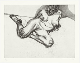 Lucian Freud
(British, born Germany 1922)
Girl Sitting
1987