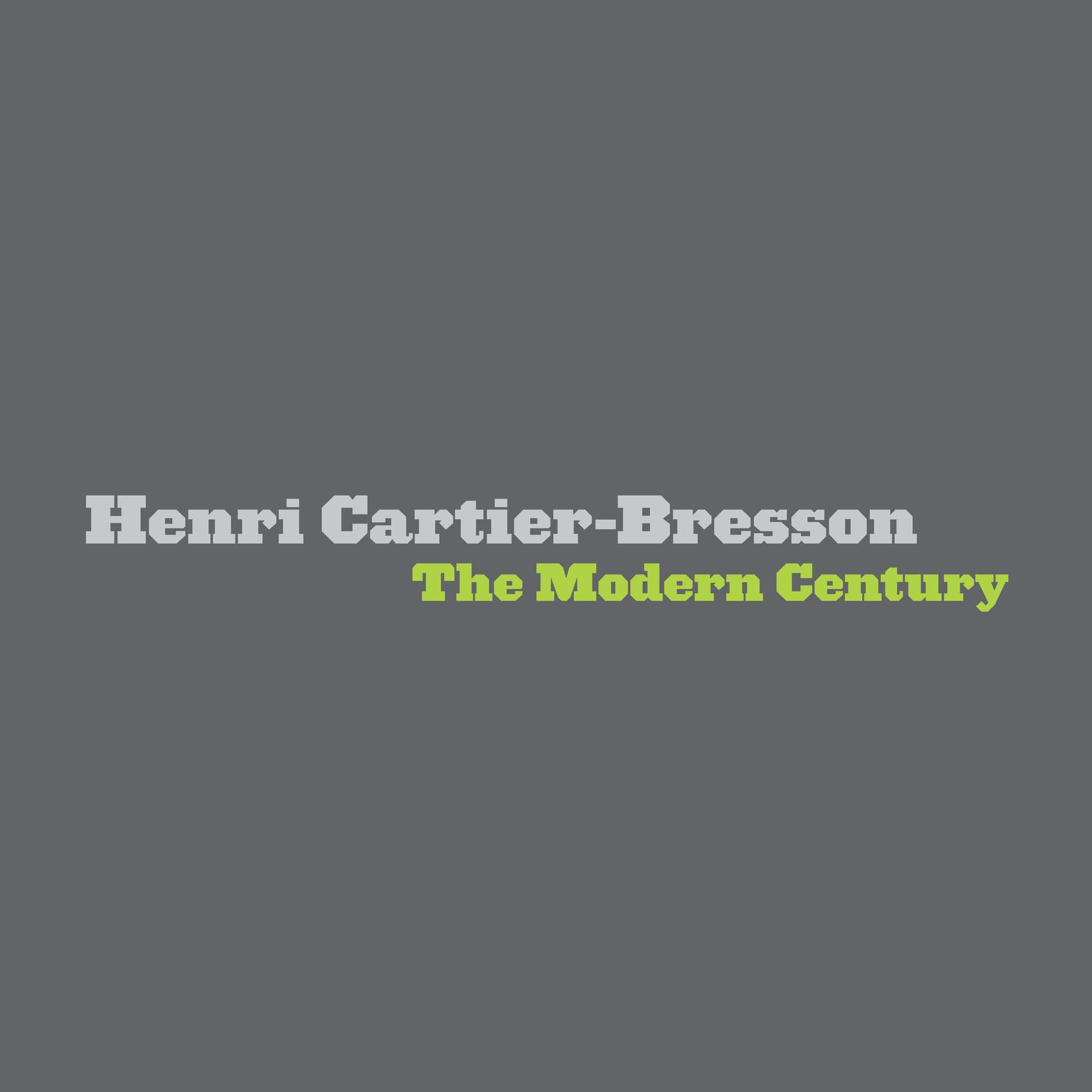Henri Cartier-Bresson: _Introduction_