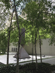 Steel
240 3/16 x 1 5/16" (610 x 3.3 cm) and 86 5/8 x 1 5/16" (220 x 3.3 cm)
Partial gift of the Daled Collection and partial purchase through the generosity of Maja Oeri and Hans Bodenmann, Sue and Edgar Wachenheim III, Marlene Hess and James D. Zirin, Agnes Gund, Marie Josée and Henry R. Kravis, and Jerry I. Speyer and Katherine G. Farley
© 2014 Peter Downsbrough / Artists Rights Society (ARS), New York