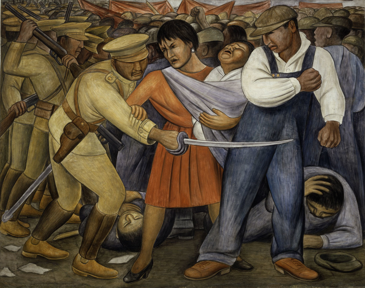 Diego Rivera. The Uprising. 1931 | MoMA