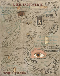 Francis Picabia
(French, 1879-1953)
The Cacodylic Eye (L'Oeil cacodylate)
1921