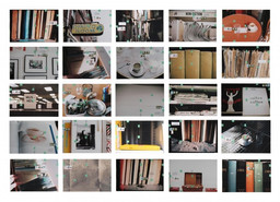 Moyra Davey. The Coffee Shop, The Library. 2011. Chromogenic color prints, Dimensions variable. Courtesy the artist and Murray Guy, New York. © 2011 Moyra Davey