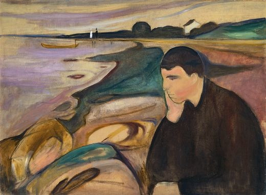 Edvard Munch. Melancholy. 1891 | MoMA