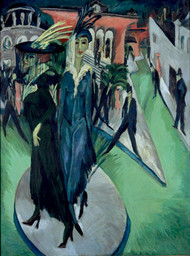 Ernst Ludwig Kirchner. Potsdamer Platz. 1914