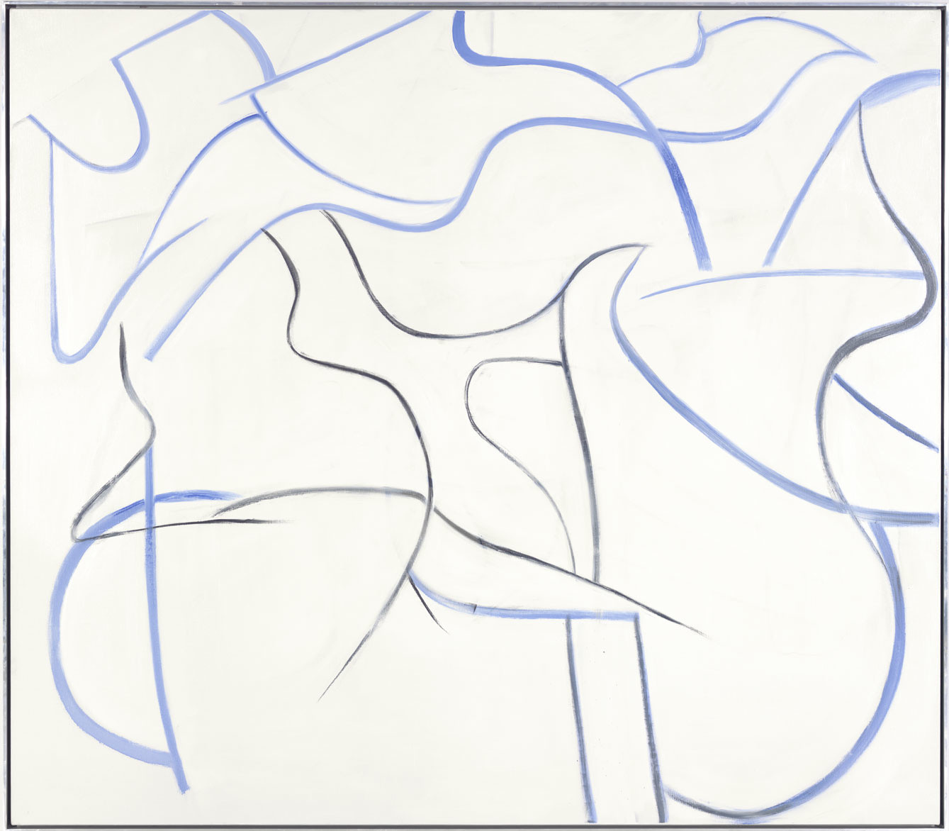 Oil on canvas  
 77 x 88" (195.6 x 223.5 cm)   
 Private collection   
 © 2011 The Willem de Kooning Foundation / Artists Rights Society (ARS), New York