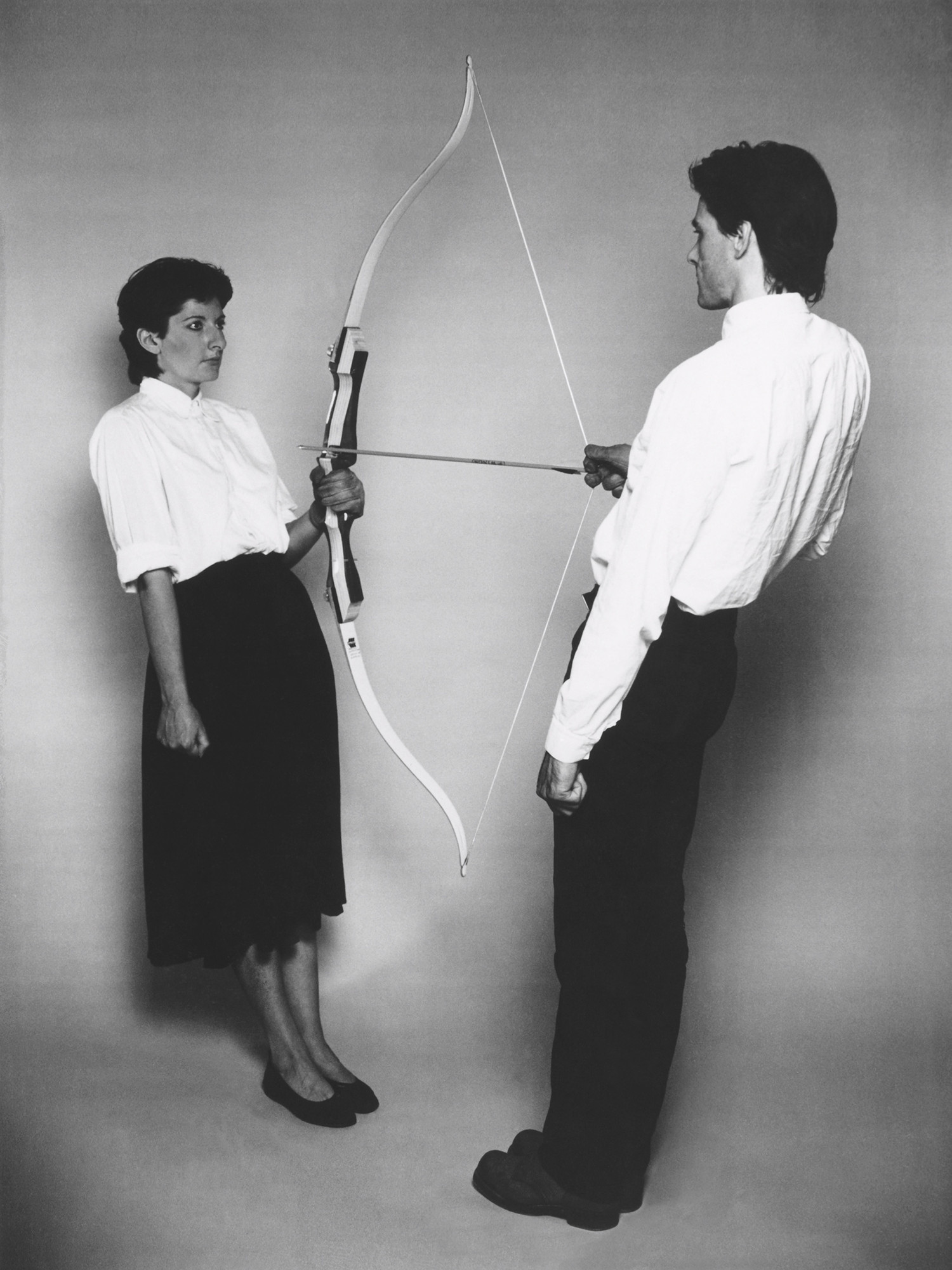 Marina Abramović and ULAY. Rest Energy. 1980 MoMA