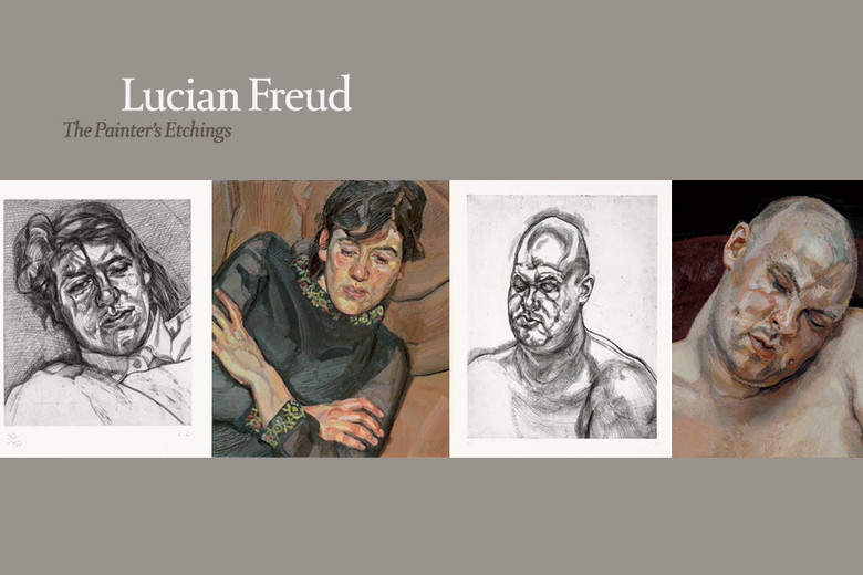Interactives: Screenshot from Lucian Freud The Painter's Etchings, 2007