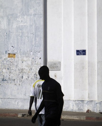 Viviane Sassen. Alpha. 2010. Pigmented inkjet print, 31 1/2 x 25 9/16" (80 x 65 cm). Courtesy the artist; Stevenson Gallery, Cape Town; and Motive Gallery, Amsterdam. © 2011 Viviane Sassen