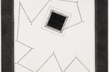 Anna Maria Maiolino. Desde A até M (From A to M), from the series Mapas Mentais (Mental Maps). 1972–99. Thread, synthetic polymer paint, ink, transfer type, and pencil on paper, 19 5/8 x 19 1/2&#34; (49.8 x 49.5 cm). The Museum of Modern Art, purchase