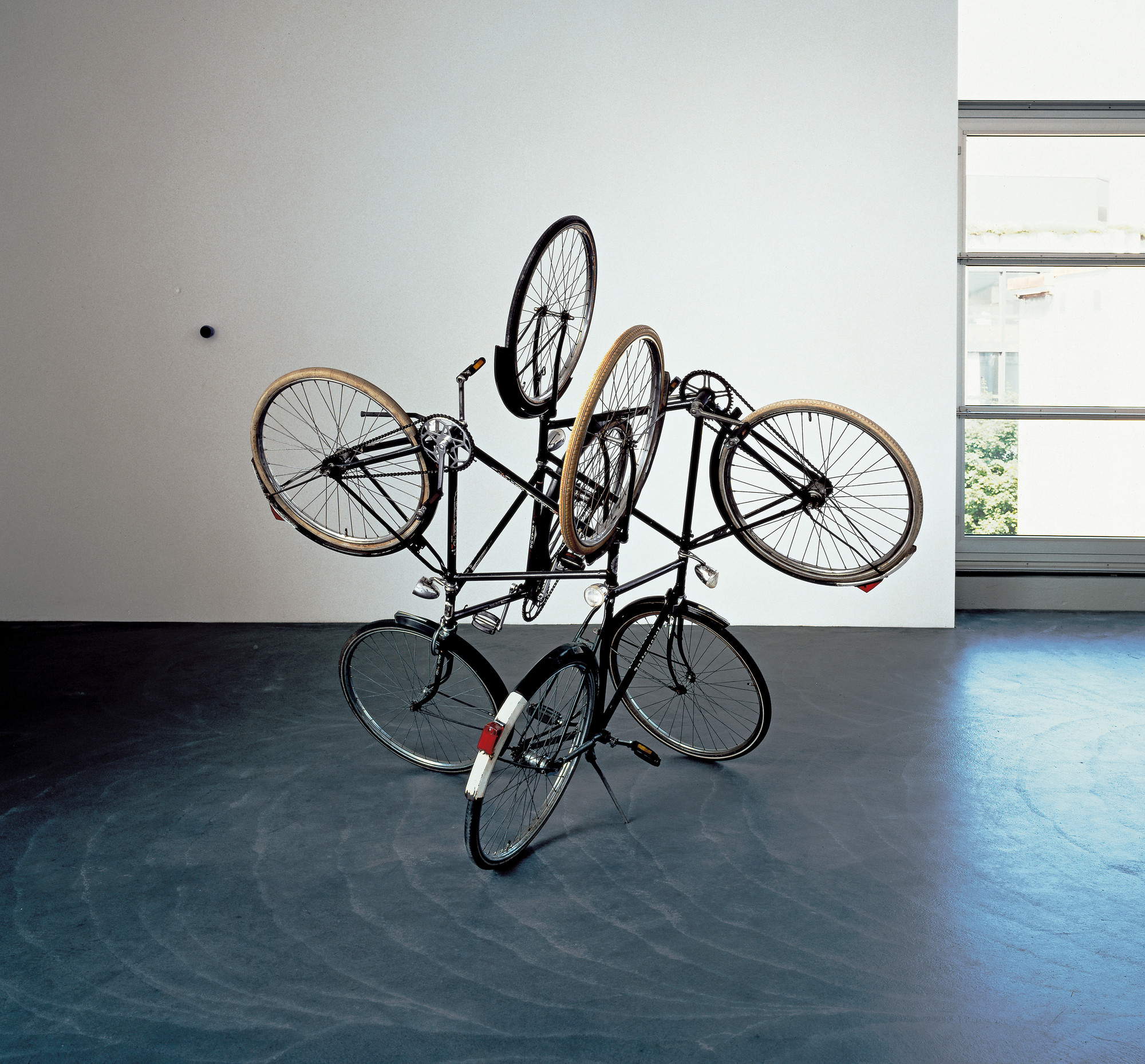 Gabriel Orozco. Four Bicycles There is Always One Direction 1994 MoMA