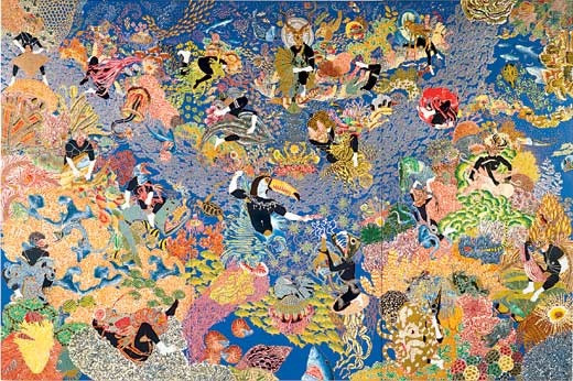 Raqib Shaw
The Garden of Earthly Delights III
2003