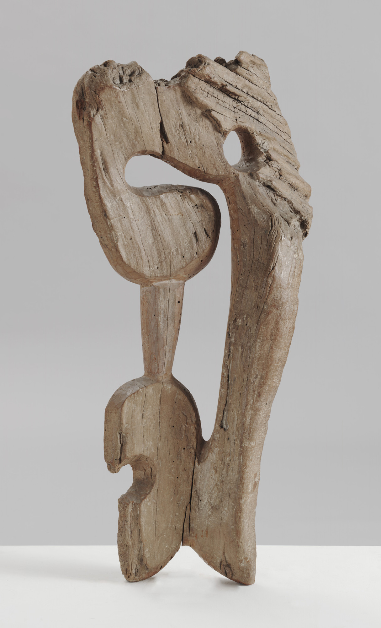 Driftwood  
 41 x 21 x 8 1/4" (104.1 x 53.3 x 20.9 cm)  
 No secondary markings  
 Florene May Schoenborn Bequest  
 © 2010 Estate of Isamu Noguchi / Artists Rights Society (ARS), New York
