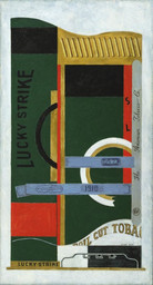 Stuart Davis (American, 1892–1964)
Lucky Strike
1921
Oil on canvas
33 1/4 x 18" (84.5 x 45.7 cm)
Gift of The American Tobacco Company, Inc.