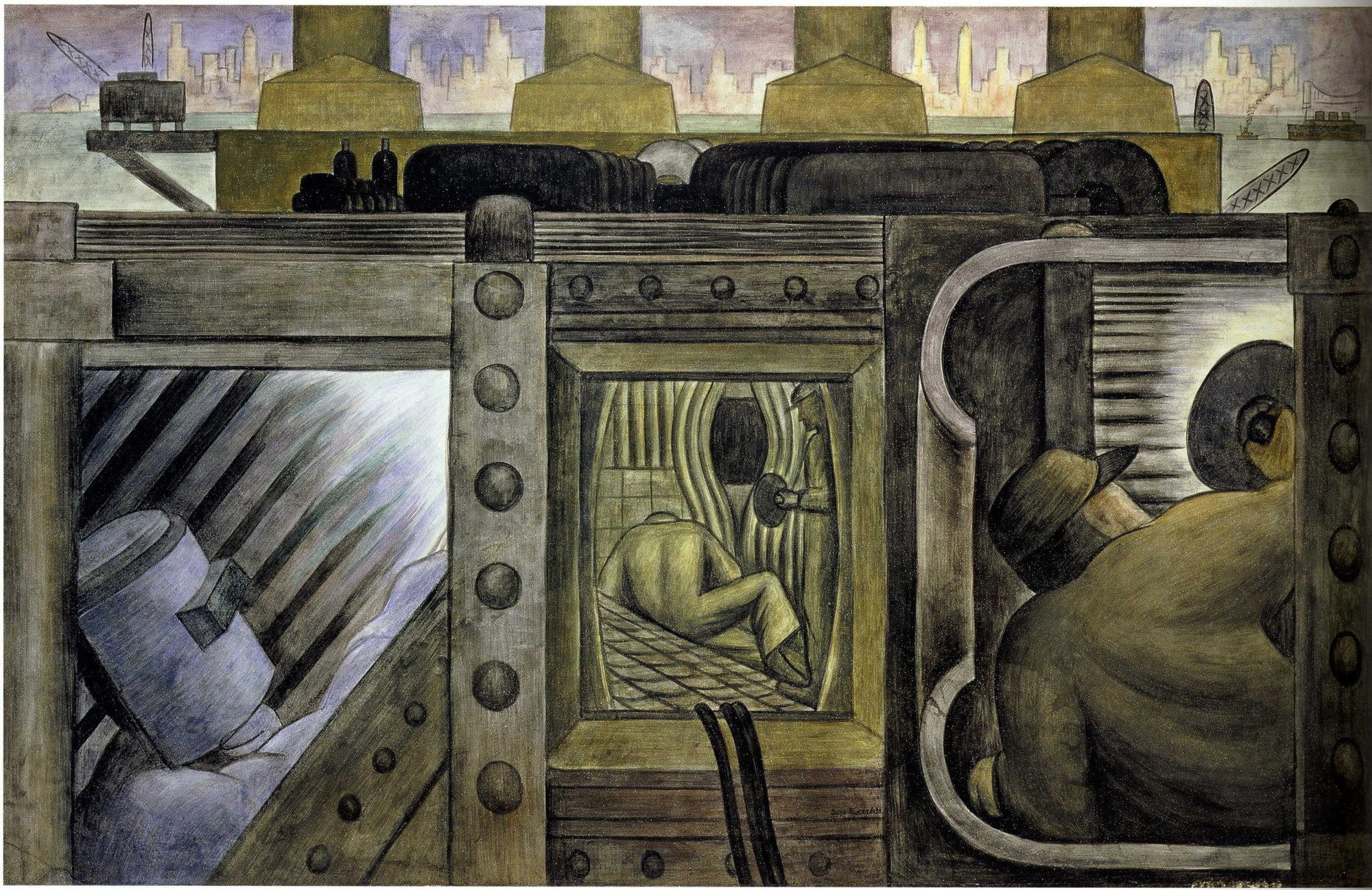 Fresco
57 1/2 x 94" (146.1 x 238.8cm)
Vicky and Marcos Micha Levy, Mexico.