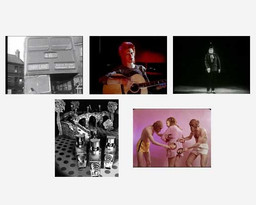 The Beatles. Penny Lane. 1967

David Bowie and Mick Rock. Space Oddity. 1972

Captain Beefheart (Don Van Vliet). Lick My Decals Off, Baby. 1970

The Residents. The Third Reich 'n' Roll (also known as The Land of 1,000 Dances). 1975

Devo. Secret Agent Man. 1976