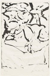 Lithograph
 composition (irreg.): 50 3/4 x 36" (128.9 x 91.5 cm); sheet (irreg.): 57 1/2 x 37"
 (146 x 94 cm)
 The Museum of Modern Art, New York. Gift of Lee V. Eastman and John L.
 © 2011 The Willem de Kooning Foundation / Artists Rights Society (ARS), New York