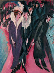 Ernst Ludwig Kirchner Street, Berlin (Strasse, Berlin) 1913
