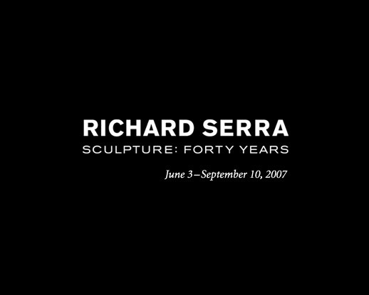 Introduction to Richard Serra