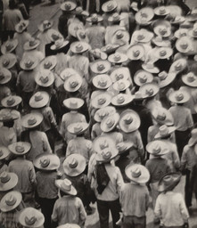Tina Modotti. Workers Parade. 1926. Gelatin silver print, 8 7/16 x 7 5/16" (21.5 x 18.6 cm). The Museum of Modern Art, New York. Given anonymously