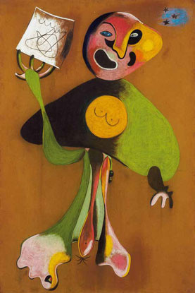 Joan Miró
Woman (The Opera Singer)
Montroig, October 1934