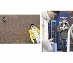 Designskolen Kolding
Students: Luca Leo Funch Dyrvang, Louise Rosenkrans, Lars Lyngstadaas, Kim Meier, Morten Just Hansen, and Anne Mette Karsted Poulsen
Instructors: Poul Allan Bruun, and Barnabas Wetton
How to Disappear kit and vending machine
2004