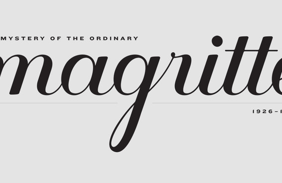 Magritte title graphic