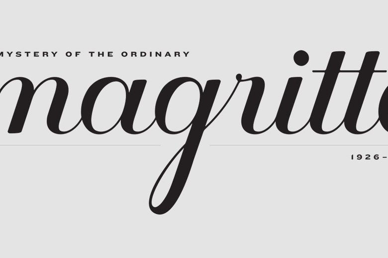 Magritte title graphic