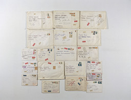 Nineteen envelopes with stamps
 The Museum of Modern Art, New York.
 Committee on Drawings Funds.