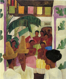 Oil on canvas
 60 x 50" (152.4 x 127 cm)
 Private collection