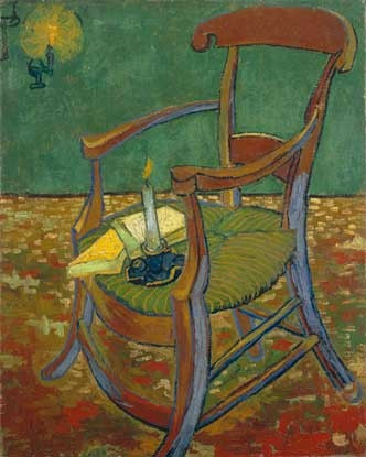 Vincent van Gogh. Gauguin's Chair. 1888