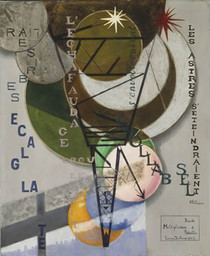 Suzanne Duchamp
(French, 1889-1963)
Broken and Re-Established Multiplication (Multiplication brisée et rétablie)
1918-19