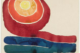 Georgia O&#39;Keeffe (American, 1887–1986) Evening Star, No. III (1917) Watercolor on paper mounted on board 8 7/8 x 11 7/8&#34; (22.7 x 30.4 cm) Mr. and Mrs. Donald B. Straus Fund