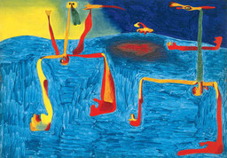Joan Miró
The Two Philosophers
Barcelona, February 4–12, 1936