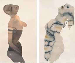 Marlene Dumas. The Alien and The Shrimp. 1998