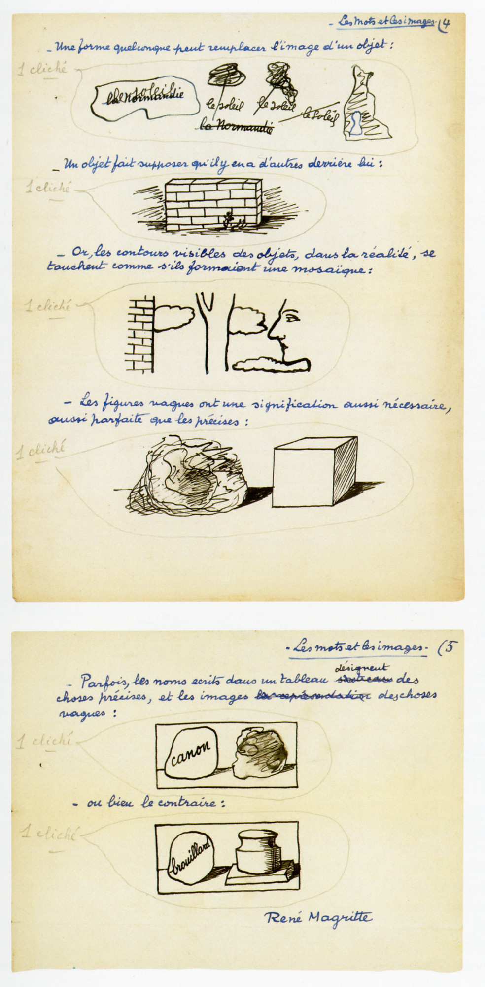 René Magritte. _Various case materials related to La Révolution surréaliste_ (December 1929)