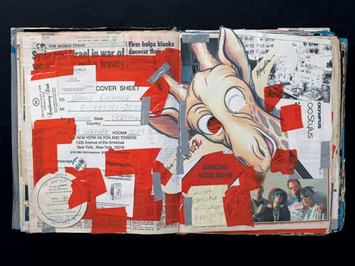 Isa Genzken. _I Love New York, Crazy City._ 1995-6